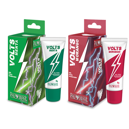 Volts Gel Eletrizante 8g | Pau Brasil